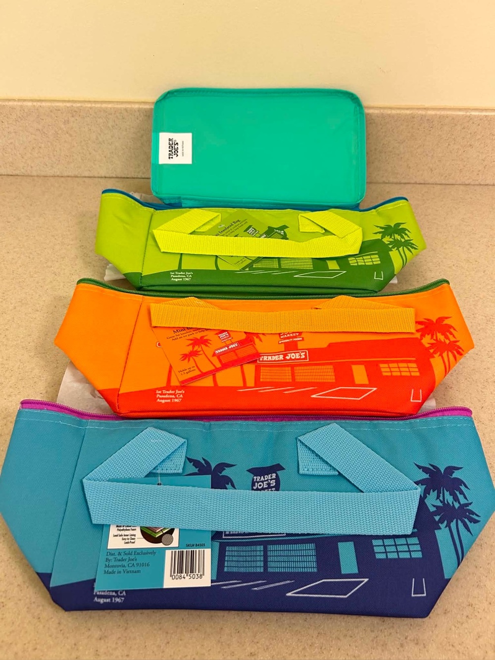 Trader Joes Insulated Bag- 3pcs